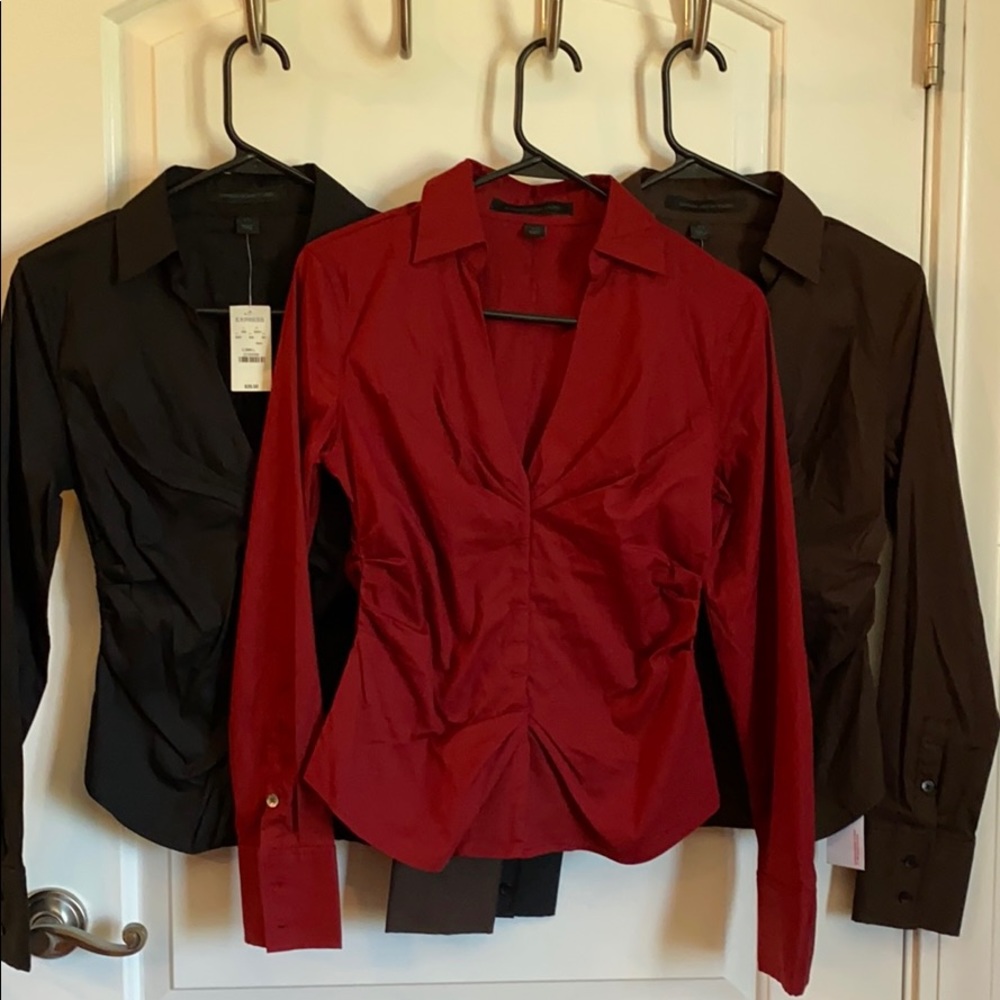 Set of 3 Express Dress Shirts